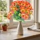 thumbnail image 4 of Flores de Pensamiento Artificiales con Tallos Realistas para Decoración del Hogar, Oficina, Bodas, 35x15 cm, Reutilizables, de Bajo Mantenimiento, 4 of 5