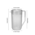 thumbnail image 3 of Large Capacity Plastic Water Cooler Jug with Measurement Markings for Tea Juices Cold Brew Suitable for Shops, 3 of 6