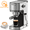 Stainless steel, variant on WHALL 20 Bar Touchscreen Espresso Machine with Milk Frother Steam Wand – 40oz Stainless Steel Coffee Maker for Cappuccino/Latte