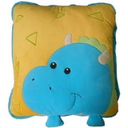 Hippo 2-in-1 Blanket/Pillow