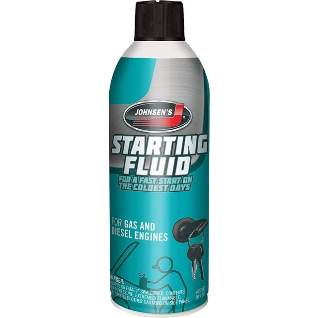 Johnsen's 676212PK Starting Fluid 10.7 oz., (Pack of 12)