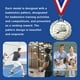 thumbnail image 2 of Medalla 5cm Bádminton Oro/Plata/Bronce para Actividades Fiesta (Plata), 2 of 4