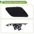 thumbnail image 6 of Unique Bargains Front Bumper Headlight Washer Nozzle Cover for Porsche Cayenne 2015-2017 Unpainted Front Right, 6 of 7