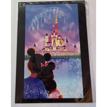 Disney Artist Our Happy Place by Nidhi Chanani Postcard Wonderground Gallery New