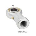 thumbnail image 3 of Unique Bargains 3/8-inch Bore 3/8-24 Female Thread Left Hand Rod End Bearing, 3 of 6