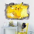 thumbnail image 5 of 3D wall stickers, Pikachu wall stickers, room stickers, kindergarten wall decorations, cartoon graffiti stickers, self-adhesive room decorations, living room decorations, 5 of 9