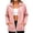 N #Pink, variant on Sherpa Fleece Jackets for Women Soft Full Zip Winter Warm Plush Jacket