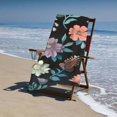 thumbnail image 4 of PHYHOO Cute Doodle Style Florals Microfiber Beach Towel for Adult Quick Dry Sand Free Lightweight Oversized Ultra Soft Skin-Friendly Swim Pool Travel Picnic Shower Bath Towel Blanket 30x60in, 4 of 8