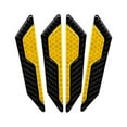 thumbnail image 1 of maskred 4pieces Wide Angle Reflection Reflective Strip For Bikes No Damage To Cars Non-toxic Waterproof Yellow, 1 of 6