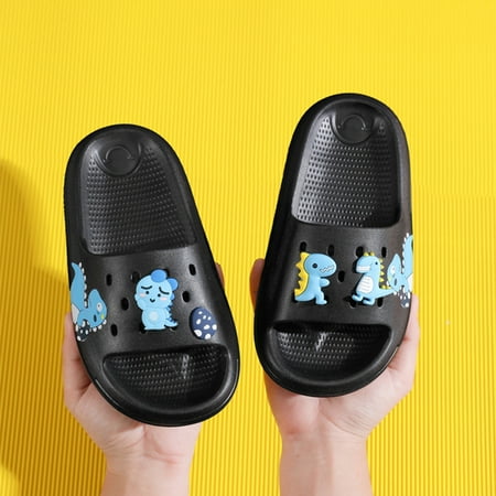 

Simplmasygenix Toddler Shoes Clearance Children s Slippers Boys And Girls Baby Cute Soft Bottom Slippers Bathroom Non-slip Sandals