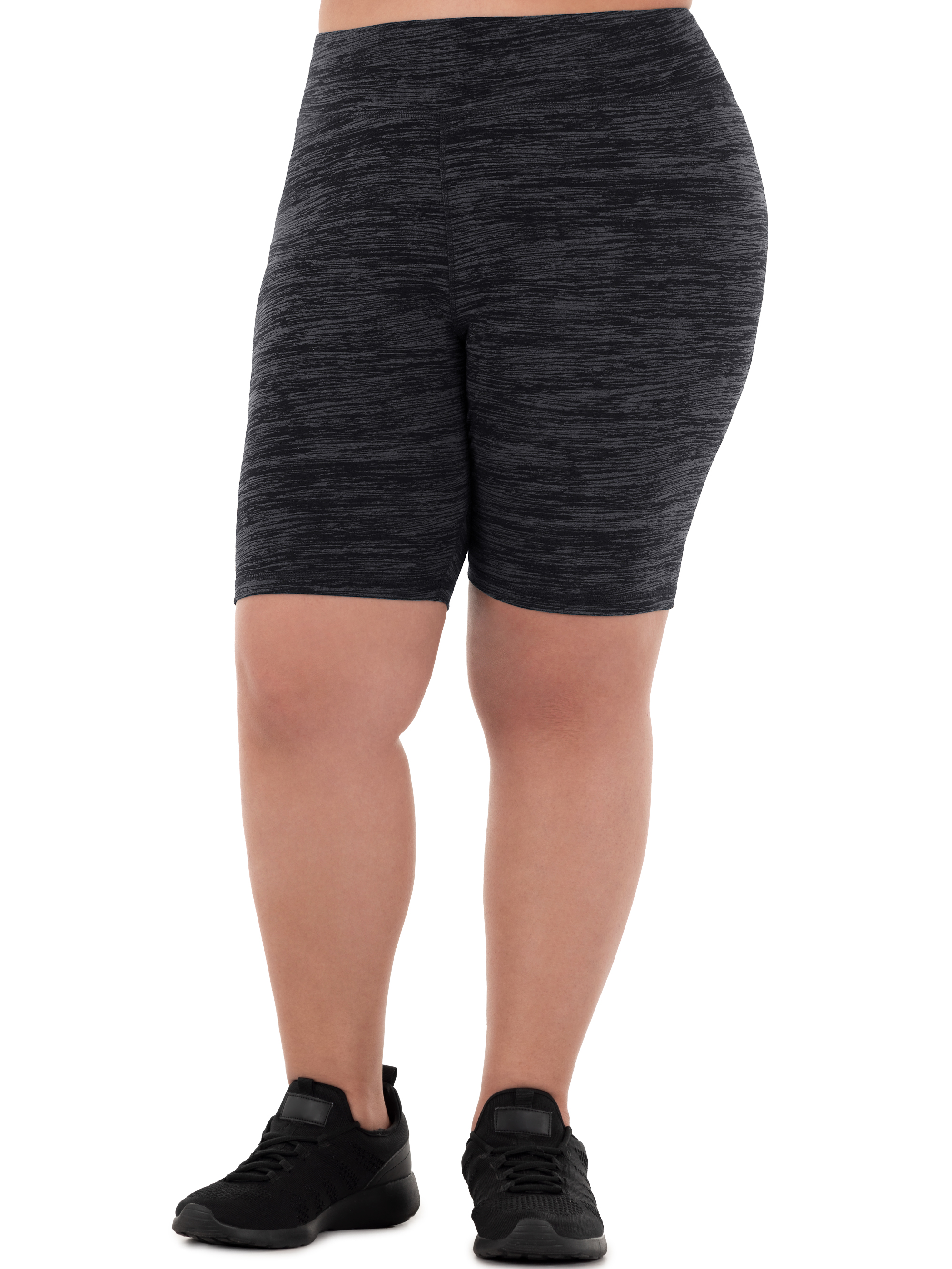 Athletic Works Women's Plus Printed Core Active Bike Short