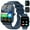 blue, variant on Mingdaln smartwatch fits for Android and Iphone Devices，1.85 Inches with Answer/Make Calls/100+ sport mode/IP68 Waterproof, with Activity Fitness Tracker for men and women (Pink)