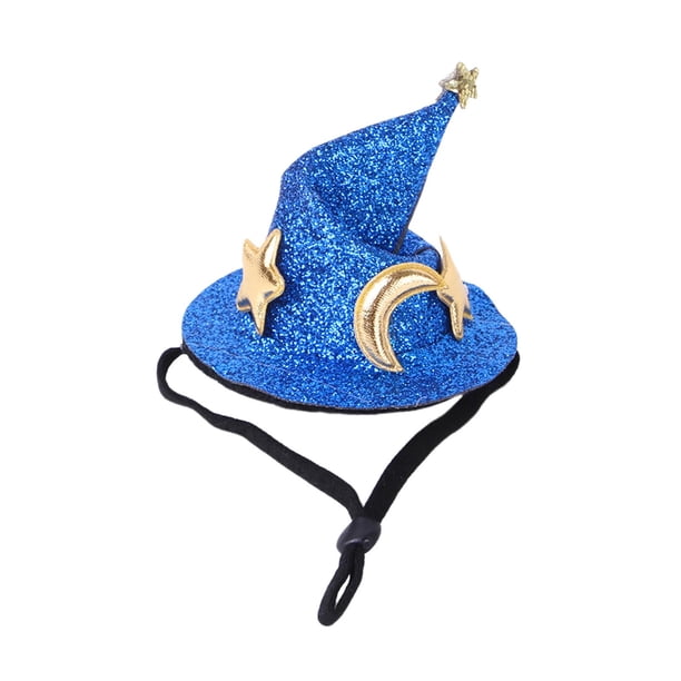 Gorro para mascota adorable, divertido gorro de pollo, gorro de felpa resistente, gorro de moda para hámster pequeño Azul