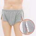thumbnail image 2 of OVINYER Men Underwear Full Open Adhesive Briefs On Both Sides Are Easy To Put On And Take Off Bed Underpanties Comfortable Breathable Stylish Undies, 2 of 4