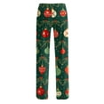 thumbnail image 6 of LHVUOA Women's Christmas Pajama Pants Sleep Fashion Xmas Print Pants Comfy Soft Pajama Sleepwears, 6 of 7
