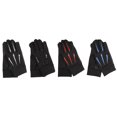 thumbnail image 4 of sweethay 1 par de guantes de protección para ciclismo, dedos para conducir, manoplas cálidas para pantalla táctil, motocicletas, bicicletas, guantes y mitones Negro, 4 of 6