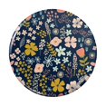 thumbnail image 1 of Mimi Flowers Floral Pattern Pinback Button Pin, 1 of 5