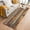 Yellow, variant on 2'x6' Rug Runners for Hallways Kitchen, Brown Gray Non Slip Entryway Beside Floor Carpet Runner, Farmhouse Abstract Gradient Wooden Grain Washable Laundry Room Bedroom Throw Rugs Mat for Family Pet