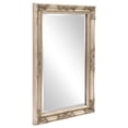 thumbnail image 5 of Tyler Dillon Warm Silver Rectangular Beaded Texture Wood Framed Wall Mirror - 36"H x 24"W, 5 of 8