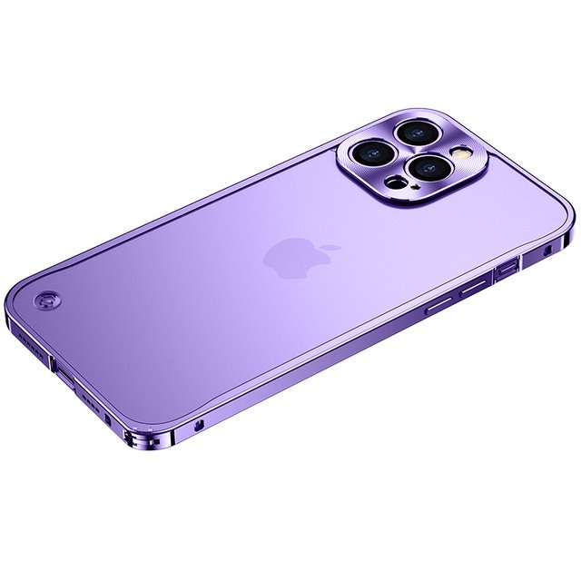 Metal Phone Case For IPhone 12 13 14 15 Pro Max Cover 15Plus Magnetic Aluminum Frame Phone Shell For IPHON 11 12 13 Pro Max Mini