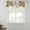 Beige, variant on Christmas Snowman Tie Up Valance Curtains for Windows, Kitchen Curtains Window Treatments, Winter Coastal Beach Palm Tree Xmas Short Window Shades Valances for Bedroom Bathroom Cafe 54"x18"