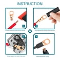 thumbnail image 4 of 10 conectores de terminales de batería, terminales de extremos de cable de batería, conectores de alambre de calibre 8, 8 AWG, 5/16 pulgadas, terminales de anillo de perno, terminales de alambre de co, 4 of 4