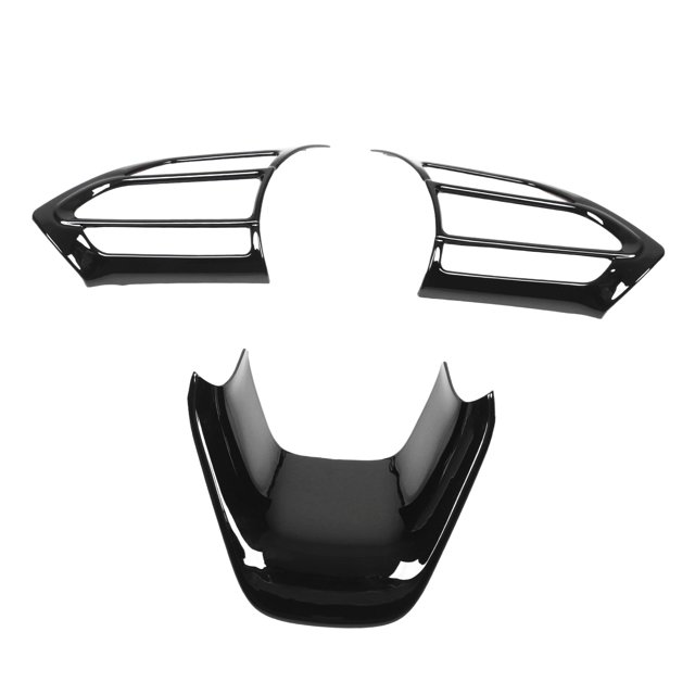 Car Steering Wheel Cover Trim,3PCS Car Steering Wheel Steering Wheel Frame Cover Car Steering Wheel Trim Frame Achieve More