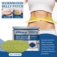 thumbnail image 2 of 2pcs Wormwood Belly Patch, Firming Leg Muscles Slimming Removing Dampness And Body Shaping Patch, 2 of 5