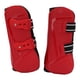 thumbnail image 2 of Botas de soporte para caballos, protección segura y transpirable para las piernas para entrenamiento de competición de rendimiento ecuestre, patas delanteras rojas M, 2 of 5