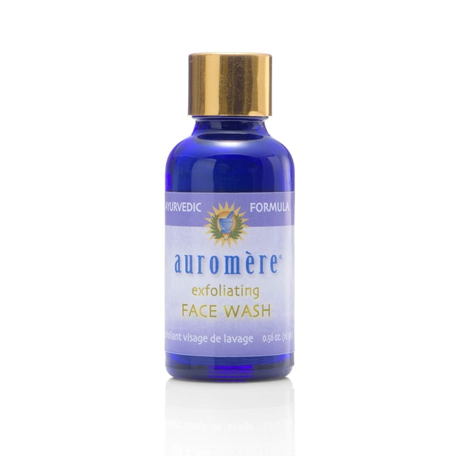 Jabón facial Auromere, exfoliante ayurvédico, vegano, 16 ml