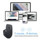 thumbnail image 3 of Ratón Rapoo MT760mini Bluetooth 5.0 inalámbrico de 11 botones, 3 of 9
