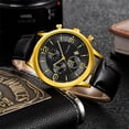 thumbnail image 2 of Watches for Men Fashion Sport Stainless Steel Case Belt Band Quartz Analog Wrist Watch, 2 of 8