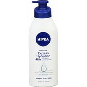 2 Pack - NIVEA Express Hydration Body Lotion, 16.9 oz Each