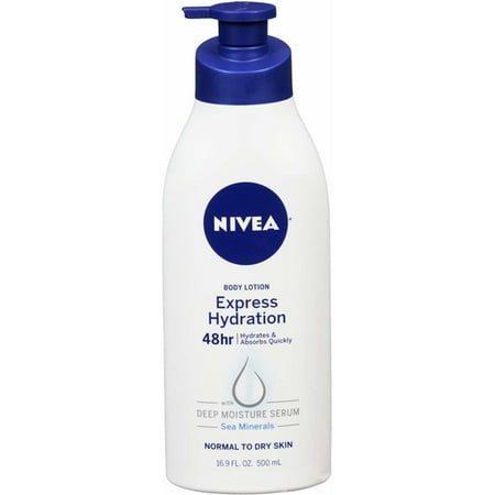 2 Pack - NIVEA Express Hydration Body Lotion, 16.9 oz Each