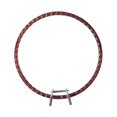 thumbnail image 3 of yuksok Embroidery Hoop 21cm Circle Loop for DIY Projects Party Embellishment Sewing coffee, 3 of 9