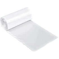 CCOCC Clear Plastic Garbage Bags - 1.5 Gallon Waste Basket Bags for Kitchen,Home,Office,Bathroom - Wastebasket Bin Liners - High Density,Leak-Proof Kitchen Trash Bags (Pack of 50)