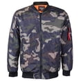 thumbnail image 2 of Maximos USA Men's Lightweight Water Resistant Flight Bomber Jacket PILOT, 2 of 4