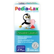 Angle View: Pedia-Lax Chewable Tablets - 30 ct