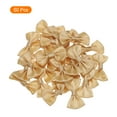 thumbnail image 3 of Uxcell 50pcs Orange Yellow Bow Ties 1.5"x1" Mini Bowknot for Crafting Little Satin Bows, 3 of 5