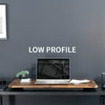 thumbnail image 3 of VIVO Vintage Brown Slim 32" Desktop Converter, Sit Stand Tabletop Monitor Riser, 3 of 8