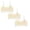 Beige 3PCS, variant on Sleep Underwear Kids , Kids Underwear Girls Growth Support Bra for Preteen Girls Adjustable Lightweight Bralette for Junior High School Comfort