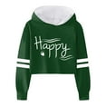 thumbnail image 5 of CHENge Toddler Boy Hoodie Zip Up Trendy Letter Print Loose Fit Graphic Cute Preppy Crewneck Sweatshirt Pullover Top Summer, 5 of 5