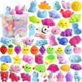 thumbnail image 1 of Mochi Squishy Toys OCTERIC, paquete de 150 unidades para aliviar el estrés de los niños, 1 of 7