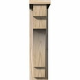 thumbnail image 2 of 5 1/2"W x 14"D x 22"H Mediterranean Smooth Corbel w/Backplate, Douglas Fir, 2 of 9