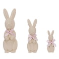 thumbnail image 1 of Sentmoon Basket Baskets Easter Decorations Woven and Rattan Resin Rabbit Statue Handcrafted Garden Decor Cute Bunny Figurine Home Desk Shelf Ornament Spring Easter Decoration Animal Art, 1 of 6