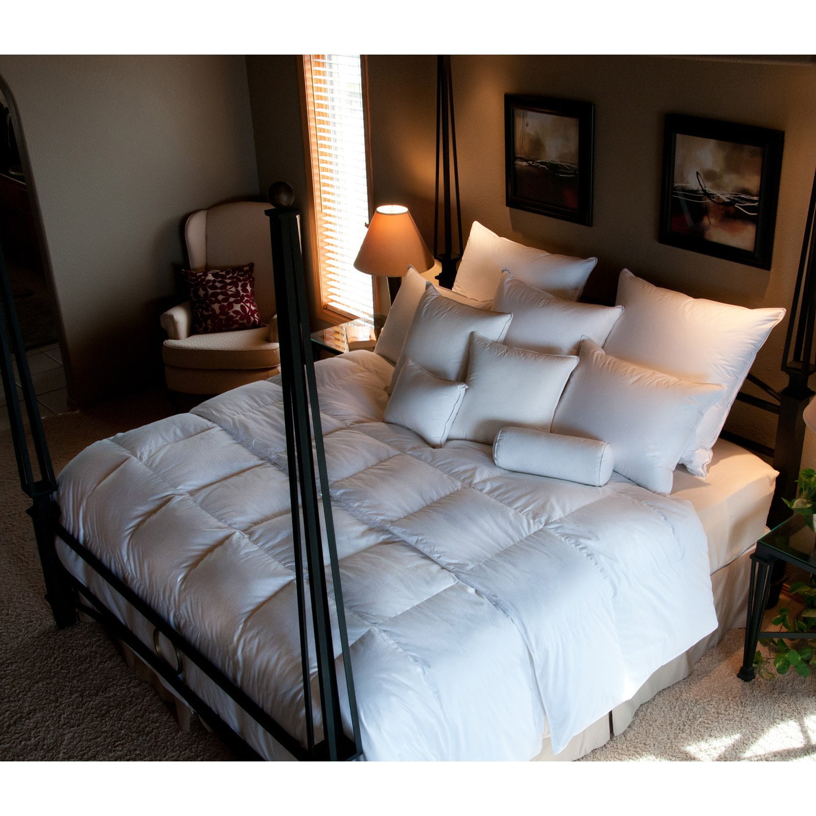 Monarch Goose Hypodown Southern Comforter by Ogallala Grand King