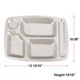 thumbnail image 2 of Aspire Fast Food Tray Lunch Container with Multiple Compartment, 1 Pc-5 Sections2, 2 of 4