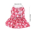 thumbnail image 3 of Kbndieu Happy Easter Day Dog Dress Girl Puppy Skirt Easter Bunny Dog Clothes Outfit Cat Clothing Doggy Costume for Small Dogs Cats Pet Apparel, Pink L, 3 of 6
