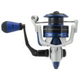 thumbnail image 6 of Lew's Custom Inshore Speed Spin Spinning Fishing Reel, Size 400 Reel, Blue/White, 6 of 7