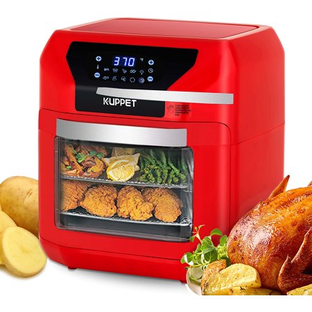 Air Fryer 10QT KUPPET Electric Hot Air Fryer, Roasting, Reheating
